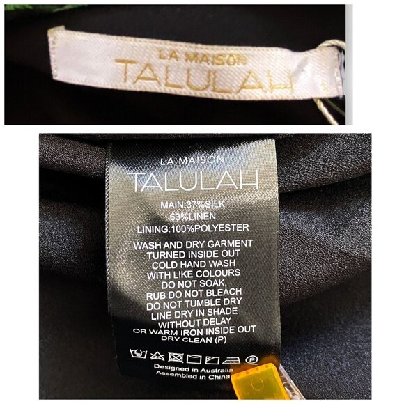 La Maison Talulah Floral  Mini Dress‎ Size L, New with tag - Picture 5 of 15